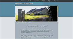 Desktop Screenshot of domainelesandrieux.be